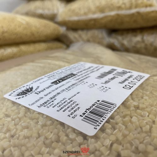 Durum Szendrei Tarhonya Száraztészta 10 kg.